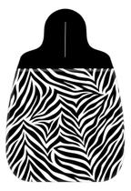 Lixeira Lixinho Carro Estampa Zebra Listrada