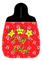Lixeira Lixinho Carro Estrelas Feliz Natal Vermelho