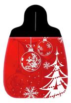 Lixeira Lixinho Carro Feliz Natal Fundo Vermelho Lixeira Lixinho Carro Feliz Natal Fundo Vermelho