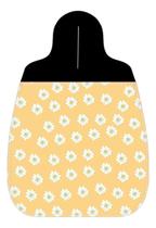 Lixeira Lixinho Carro Flores Fundo Amarelo Lixeira Lixinho Carro Flores Fundo Amarelo