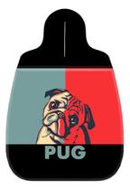 Lixeira Lixinho Carro Fundo Pug Vermelho Lixeira Lixinho Carro Fundo Pug Vermelho