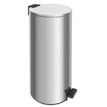 Lixeira Loop Aço Inox Polido Balde E Pedal 30 L - Tramontina