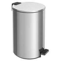 Lixeira Loop Aço Inox Polido Balde Interno e Pedal 20 Litros - Tramontina 94547/020