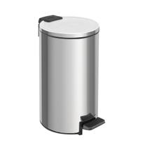 Lixeira Loop Aço Inox Polido Balde Interno e Pedal 5 Litros - Tramontina 94547/005