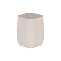 Lixeira lx450 aura 6lts piso/parede bege fechado martiplast ou Lixeira lx450 aura 6lts piso/parede bege fechado martiplast ou