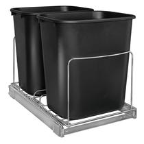 Lixeira LYNK PROFESSIONAL Dupla Deslizante para Instalação Sob o Armário Lixeira LYNK PROFESSIONAL Dupla Deslizante para Instalação Sob o Armário