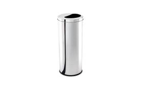 Lixeira Meia Lua Brinox Decorline 16,5 Litros Ø 20 x 59 cm Aço Inox