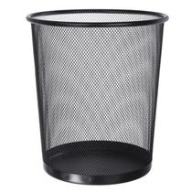 Lixeira Metal Aramado Cesto Lixo Escritório 10 Litros Preto Lixeira Metal Aramado Cesto Lixo Escritório 10 Litros Preto
