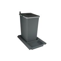 Lixeira Metropolis com Base M 24 Litros Zen Design