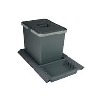 Lixeira Metropolis com Base Média 15 Litros Zen Lixeira Metropolis com Base Média 15 Litros Zen