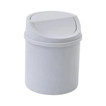 Lixeira Mini De Mesa Com Tampa Para Quarto, Caixa De Armazenamento Para Limpeza Do Espaço De