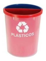 Lixeira Mix 25 Litros Coleta Seletiva Com 2 Divisões Mix2 Lixeira Mix 25 Litros Coleta Seletiva Com 2 Divisões Mix2