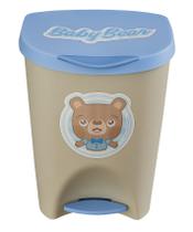 Lixeira Multiuso 15L Com Pedal Baby Usual Utilidades