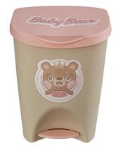 Lixeira Multiuso 7,5L Com Pedal Baby Usual Utilidades
