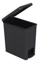 Lixeira Multiuso Plástico Cozinha Banheiro 12l 32x17x34cm Lixeira Multiuso Plástico Cozinha Banheiro 12l 32x17x34cm