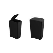 Lixeira Ou Cesto Moderno Com Tampa Click