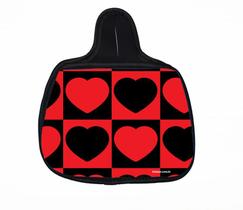 Lixeira Para Carro Neoprene Lixo Car Personalizado Corações