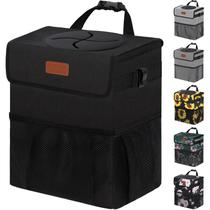 Lixeira para Carro Vankor - 11,4 Litros com Tampa Impermeável Lixeira para Carro Vankor - 11,4 Litros com Tampa Impermeável