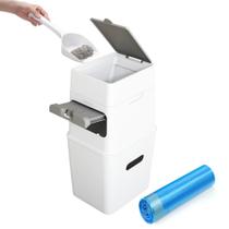 Lixeira para descarte de areia Neakasa PooGuard 9,2 L com janela