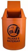 Lixeira Para Descarte De Pilhas E Baterias De 12 Litros