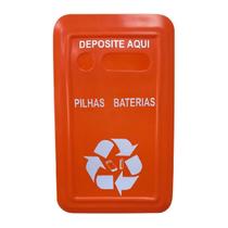 Lixeira Para Descarte De Pilhas E Baterias De 30 Litros