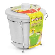 Lixeira Para Pia Com Suporte Cromo Colors N311-4 Lixeira Para Pia Com Suporte Cromo Colors N311-4