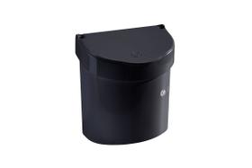 Lixeira para Pia Coza Glass 2,7 L - 20,3 x 14,6 x 21,3 cm Preto
