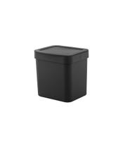 Lixeira para Pia de Cozinha OU Trium 2,5 Litros Preto