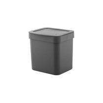 Lixeira para Pia de Cozinha Trium 2,5l Chumbo Ou