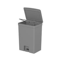 Lixeira Pedal 50 litros Trium Com Aro Para Saco - Cozinha