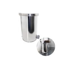 Lixeira Pedal Aço Inox 20 Litros
