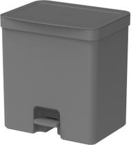 Lixeira Pedal C/tampa Cozinha/banheiro Cesto/lixo 20L Simples / Duplo Compartimento
