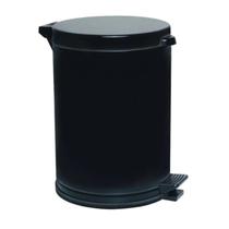 Lixeira Pedal Cesto De Lixo Tampa 4,5 Litros Preta Cozinha Banheiro Viel Lixeira Pedal Cesto De Lixo Tampa 4,5 Litros Preta Cozinha Banheiro Viel