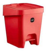 Lixeira Pedal Cozinha/banheiro Slim Premium 15l Uz Lixeira Pedal Cozinha/banheiro Slim Premium 15l Uz