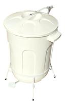 Lixeira Pedal De 100Lts Com Armação De Ferro