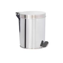 Lixeira Pedal De Aço Inox 20X25 07 Litros- Binnox