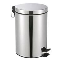 Lixeira Pedal Inox 3L - Construmarcas Lixeira Pedal Inox 3L - Construmarcas