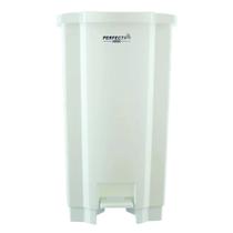 Lixeira Perfect Branca 100Lts (972960) - Resistente e Leve para Uso Doméstico