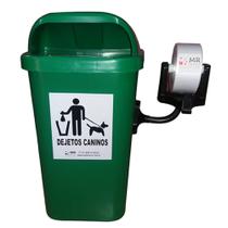 Lixeira Pet 50lts com saco coletor