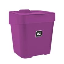 Lixeira Pia 2,5L Banheiro Cozinha Slim Compacta C/Tampa Lixeira Pia 2,5L Banheiro Cozinha Slim Compacta C/Tampa