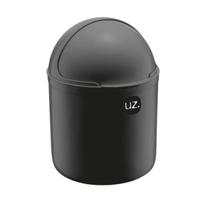 Lixeira Pia 4L Cozinha Multiuso Compacta C/Tampa Redondo Lixeira Pia 4L Cozinha Multiuso Compacta C/Tampa Redondo