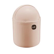 Lixeira Pia 4L Cozinha Redondo Multiuso Compacta C/Tampa Lixeira Pia 4L Cozinha Redondo Multiuso Compacta C/Tampa