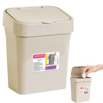 Lixeira Pia Compacta Resistente 2,8L Tampa Removivel Fendi