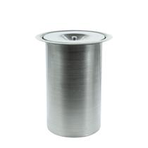 Lixeira Pia Cozinha Embutir Granito Inox Alumínio Luxo 3 Lts Lixeira Pia Cozinha Embutir Granito Inox Alumínio Luxo 3 Lts