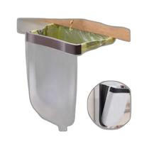 Lixeira Pia Cozinha Retrátil Suspensa Dobrável Extensível