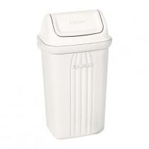 Lixeira Plástica 10L Basculante Bege Casablanca Sanremo