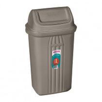 Lixeira Plástica 10L Basculante Castor Casablanca Sanremo