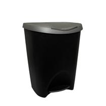 Lixeira Plástica 15l Cozinha Pia Banheiro Reforçada Cesto De Lixo Com Pedal Decoração Para Casa Lixeira Plástica 15l Cozinha Pia Banheiro Reforçada Cesto De Lixo Com Pedal Decoração Para Casa