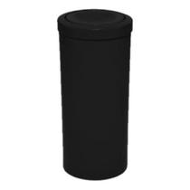 Lixeira Plástica 22 Litros Com Tampa Meia Esfera Flip Top