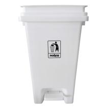 Lixeira Plástica com Pedal 15L Branca Nobre Banheiro Cozinha Coleta Seletiva Tampa Higiênica Resistente Compacta Lixeira Plástica com Pedal 15L Branca Nobre Banheiro Cozinha Coleta Seletiva Tampa Higiênica Resistente Compacta
